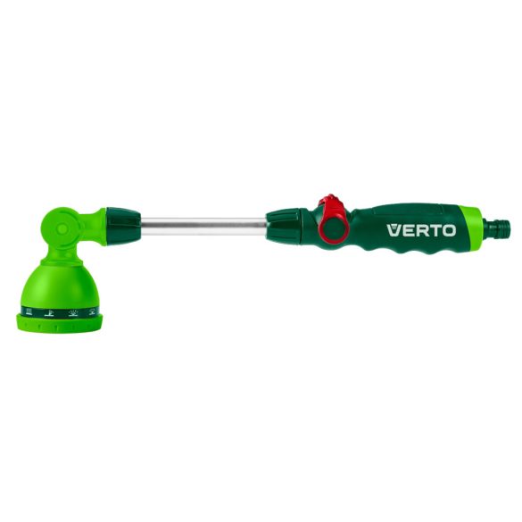 VERTO Öntözőpisztoly,10 funkciós, 40cm-es fémszárral 15G681