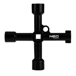   NEO TOOLS Univerzális kulcs, gépészeti szekrényekhez 02-002