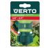 VERTO Tömlő gyorscsatlakozó 3/4" vizstoppos, kétkomponensű 15G733