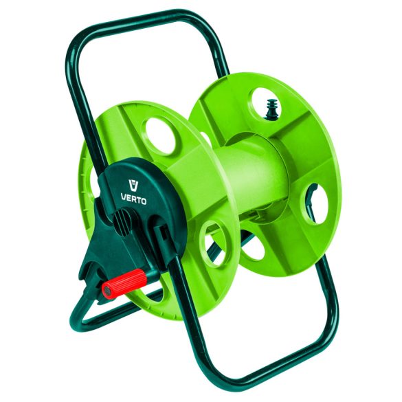 VERTO Tömlődob, tömlőméret: 1/2" max45m, 5/8" max35 m 15G790