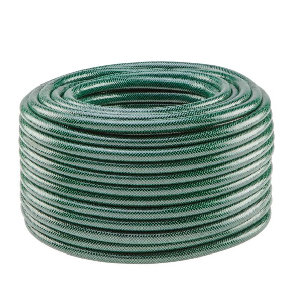 VERTO Locsolótömlő 50 m, 1/2", ECONOMIC, zöld 15G802