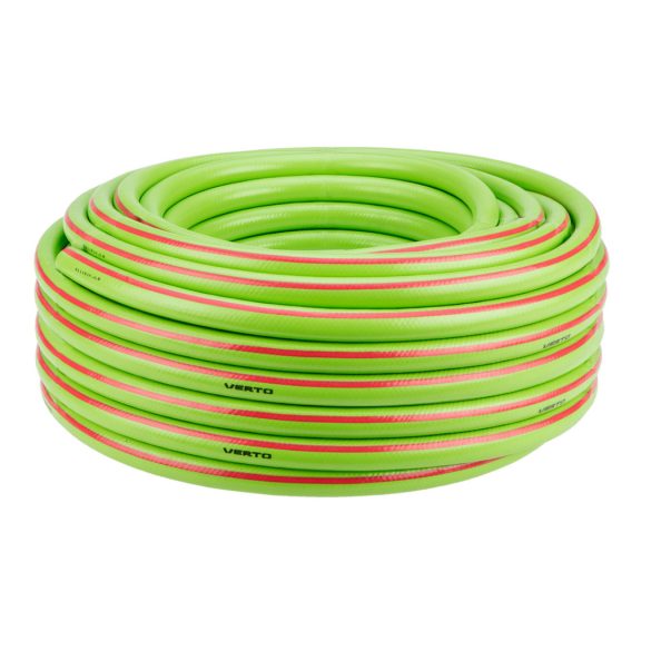 VERTO Locsolótömlő 30 m, 3/4", Professional: csomózódás, csavarodás védelem, UV álló, algásodás védelem 15G824