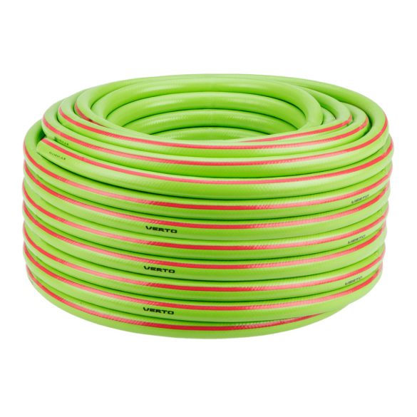 VERTO Locsolótömlő 50 m, 3/4", Professional: csomózódás, csavarodás védelem, UV álló, algásodás védelem 15G825