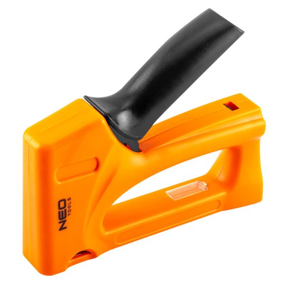 NEO TOOLS Tűzőgép kárpitos, 4-8mm, ABS, J kapcsokhoz 16-033