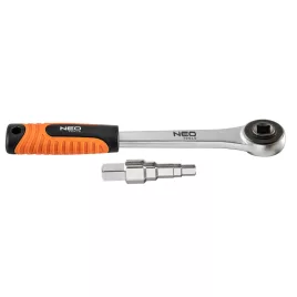   NEO TOOLS Cafni kulcs 1/2" racsnis, RADIÁTORSZELEPHEZ 25 év garanciával 02-060