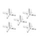 TOPEX Hézagolókereszt körmerevítéssel 3.0mm, 100db. 16B624