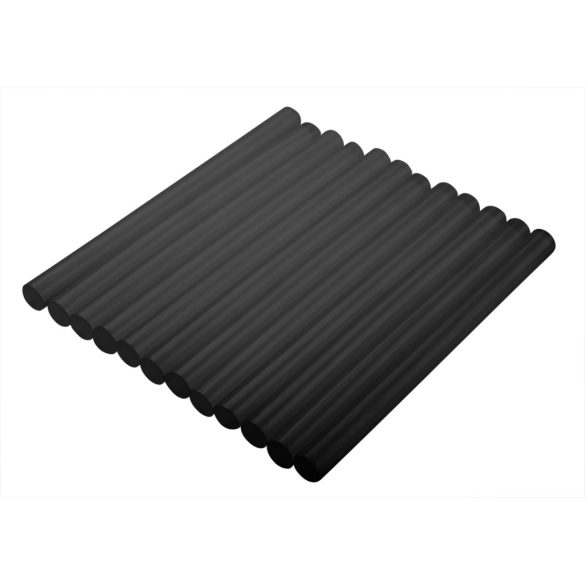NEO TOOLS Ragasztópatron, 11x250mm, 12db, 300g, fekete 17-173