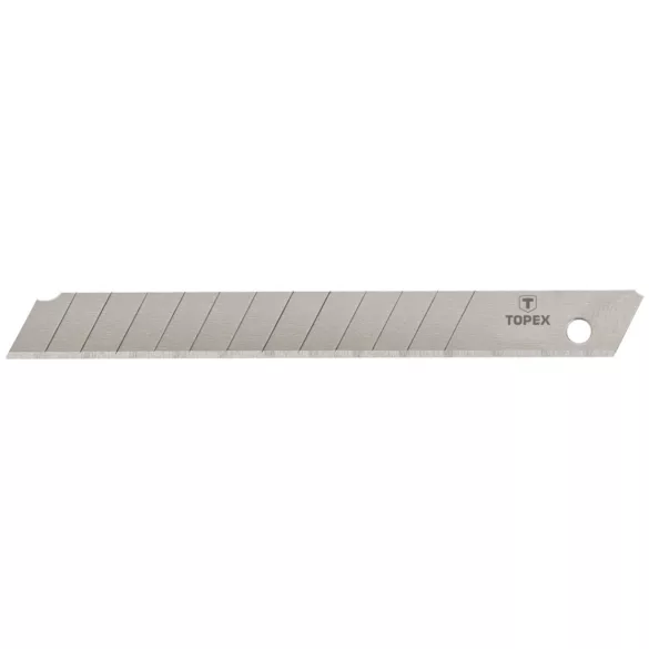 TOPEX Törhető penge 9mm, 10db 17B349