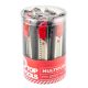 Top Tools Törhető pengés kés 18mm, kínáló dobozban, 12db 17B528-12