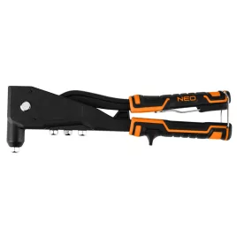   NEO TOOLS Popszegecshúzó, erősített, acél és alumínium szegecsekhez 2,4/3,2/4,0/4,8 mm 18-103-1