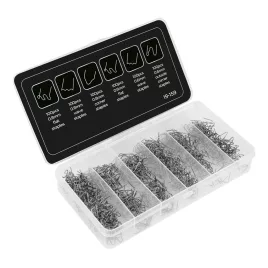   NEO TOOLS Műanyagjavító kapocs készlet 19-158-hoz, fém, 6 tipus 100-100db 19-159