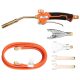 NEO TOOLS Gázforrasztó, perzselő, gázégő készlet profi 20-012