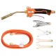NEO TOOLS Gázforrasztó, perzselő, gázégő készlet profi 20-012