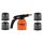 NEO TOOLS Gázforrasztó, perzselő, gázégő 4db tartállyal, 190g, szelepes tartállyal 20-045