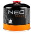 NEO TOOLS Kemping gázégő+ 2db gázpalack 20-060