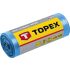 TOPEX Szemeteszsák 120L, kék, nagyon erős, méretek:70x110cm, vastagság: 40 mic, LDPE fólia, 10db 23B258