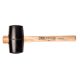 NEO TOOLS Gumikalapács 90mm 1200g, hickory nyél 25-054
