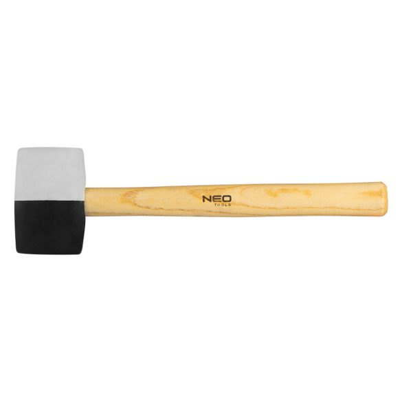 NEO TOOLS Gumikalapács 58mm 450g FEKETE FEHÉR 25-067