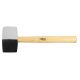NEO TOOLS Gumikalapács 63mm 680g FEKETE FEHÉR 25-068