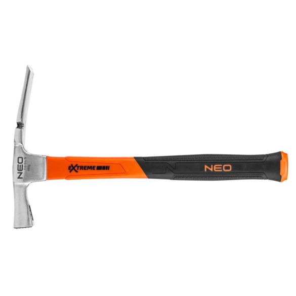 NEO TOOLS Kőműveskalapács, 600g, üvegszálas, kétkomponensű markolat 25-133