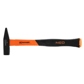   NEO TOOLS Általános kalapács 300g, üvegszál nyél, kétkomponensű markolat 25-143