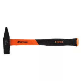   NEO TOOLS Általános kalapács 500g, üvegszál nyél, kétkomponensű markolat 25-145