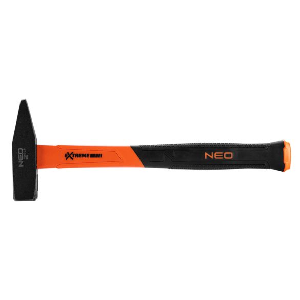 NEO TOOLS Általános kalapács 500g, üvegszál nyél, kétkomponensű markolat 25-145