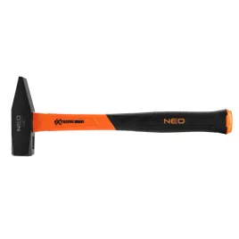   NEO TOOLS Általános kalapács 800g, üvegszál nyél, kétkomponensű markolat 25-146