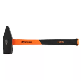   NEO TOOLS Általános kalapács 2000g, üvegszál nyél, kétkomponensű markolat 25-149