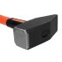 NEO TOOLS Általános kalapács 4kg, üvegszál nyél, kétkomponensű markolat 25-152