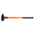 NEO TOOLS Általános kalapács 6kg, üvegszál nyél, kétkomponensű markolat 25-154