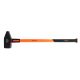 NEO TOOLS Általános kalapács 8kg, üvegszál nyél, kétkomponensű markolat 25-155
