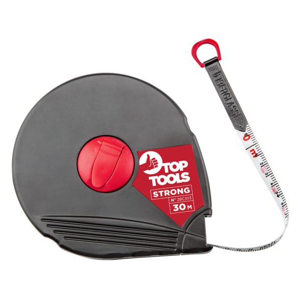 Top Tools Mérőszalag 30m / 12,5mm, üvegszálas 28C513