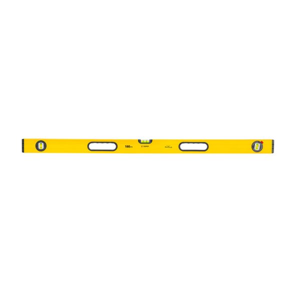 TOPEX Vízmérték, 100cm, 3 libella, 2 markolat, aluminium, ±0,5mm/m 29C604