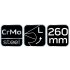 NEO TOOLS Lemezolló 260mm, balos 31-082