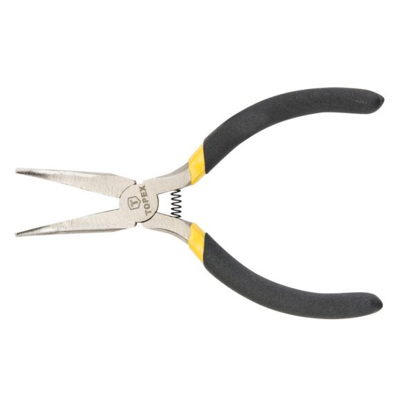 TOPEX Precíziós Hajlított CSŐRŰ FOGÓ 130MM 32D723