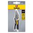 TOPEX PATENTFOGÓ hosszúpofájú, 225MM, műanyag markolat 32D857