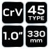 NEO TOOLS Csőfogó 45fok, 1", CrV Line, 330mm 25 év garanciával 02-426