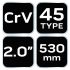 NEO TOOLS Csőfogó 45fok, 2", CrV, Line, 530mm 25 év garanciával 02-428
