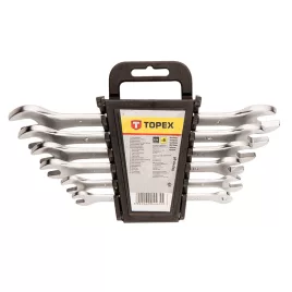 TOPEX VILLÁSKULCS KÉSZLET 6-17mm, 6db, CV 35D655