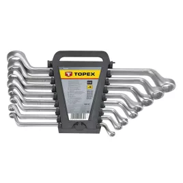 TOPEX CSILLAGKULCS KÉSZLET 6db, 6-22MM CrV 35D856