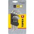 TOPEX Torxkulcs (ötágú) készlet TS10-50 9db, LYUKAS 35D950