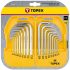 TOPEX IMBUSZ ÉS TORXKULCS készlet 18db 35D952
