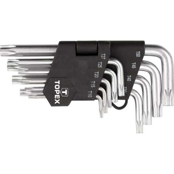 TOPEX Torxkulcs készlet 9db, T10-T50 35D960