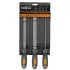 NEO TOOLS RÁSPOLYKÉSZLET 3db, FÁHOZ 37-600