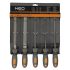 NEO TOOLS RESZELŐ KÉSZLET 5db FÉMHEZ 37-610