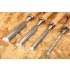 NEO TOOLS Favéső készlet 6, 12, 18, 24mm, 4db-os fa nyéllel 37-800