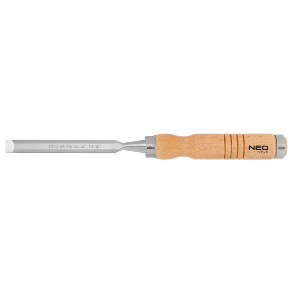 NEO TOOLS Favéső 12mm, CRV, fa nyéllel 37-812