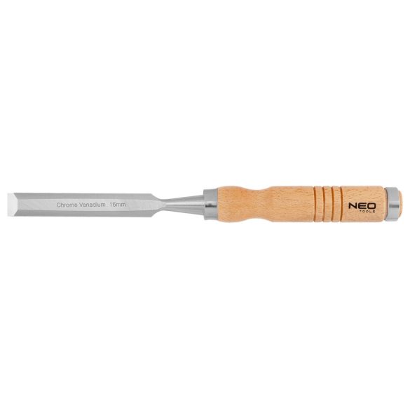 NEO TOOLS Favéső 16mm, CRV, fa nyéllel 37-816