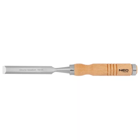 NEO TOOLS Favéső 16mm, CRV, fa nyéllel 37-816